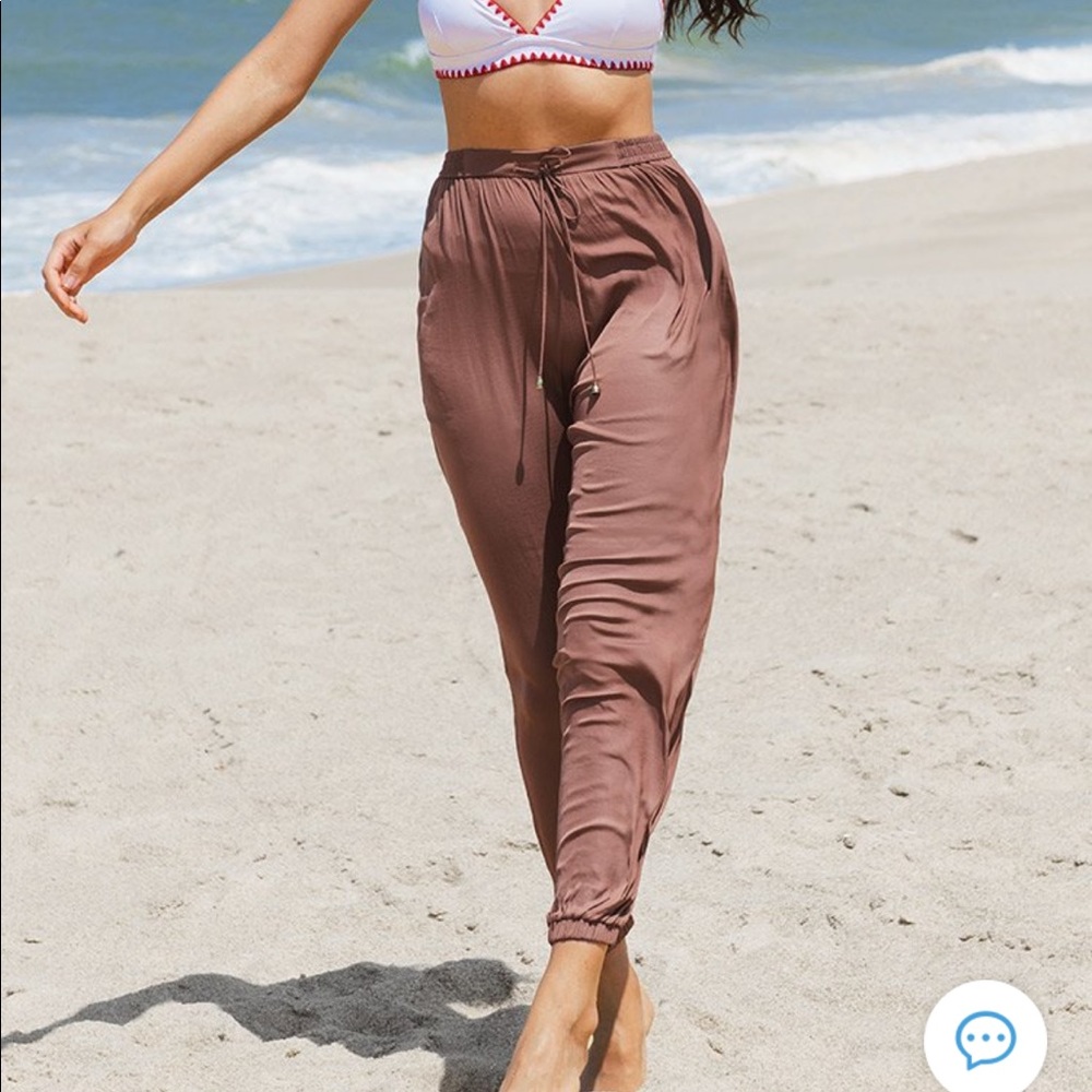 Cupshe Skye Drawstring Waist Pants